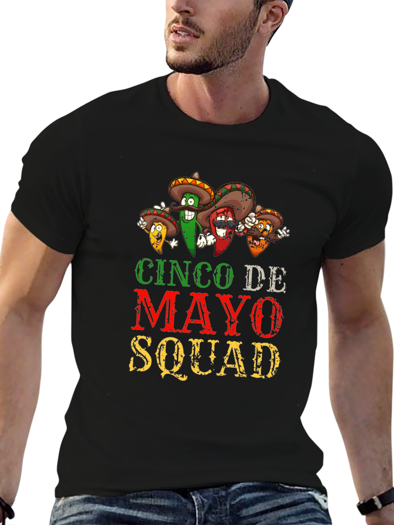 Cinco De Mayo Squad Graphic Tee