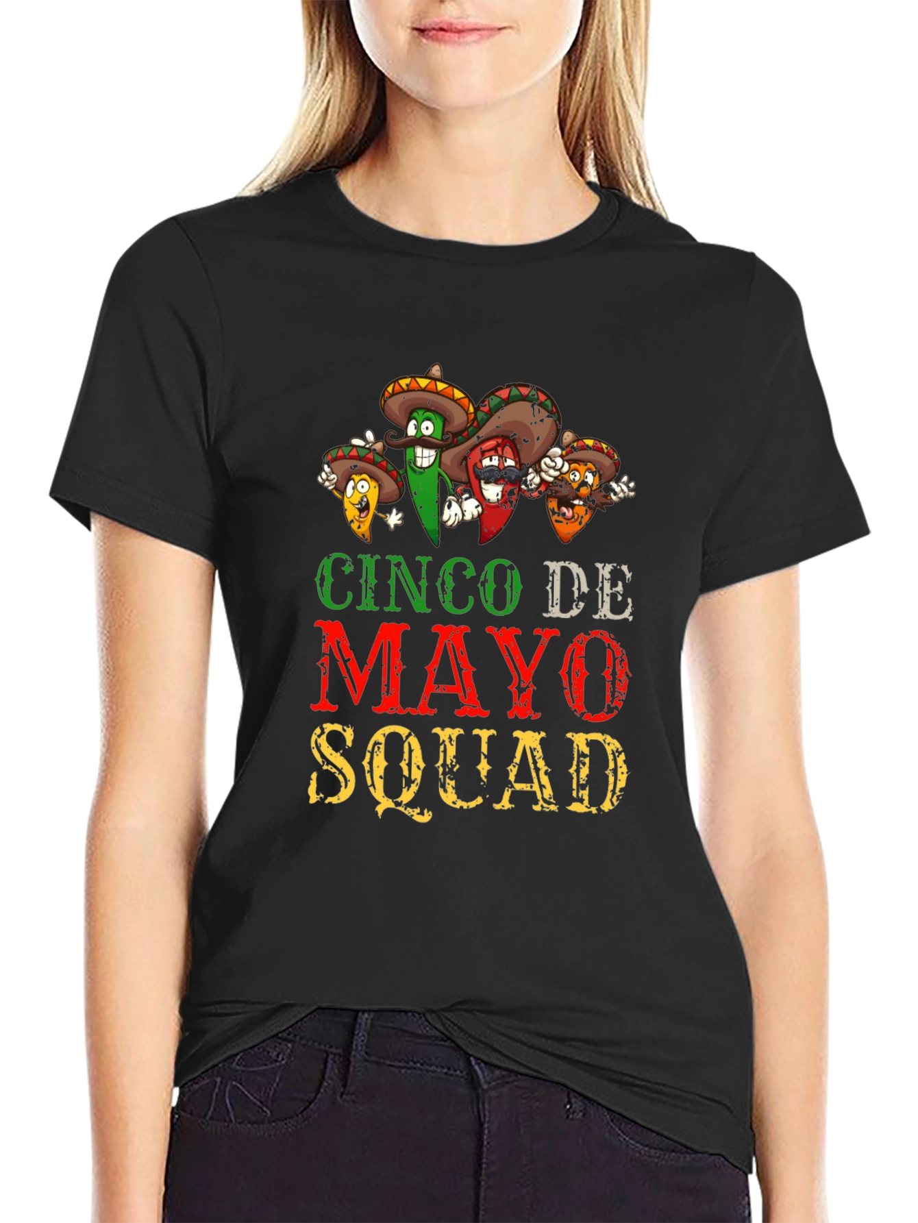 Cinco De Mayo Squad Graphic Tee