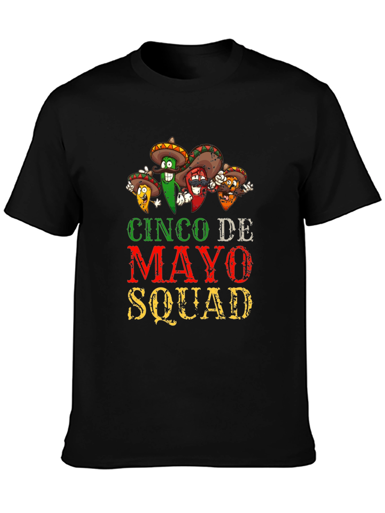 Cinco De Mayo Squad Graphic Tee