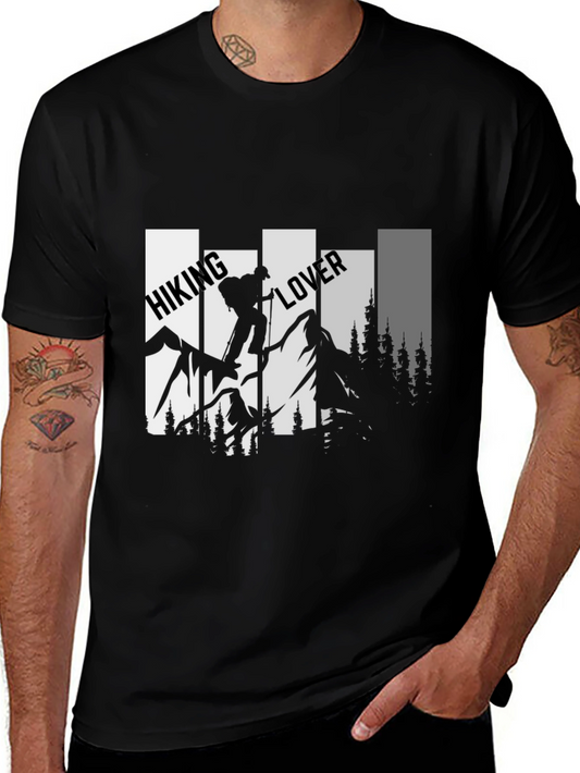 Hiking Lover Graphic T-Shirt - Mountain Adventure