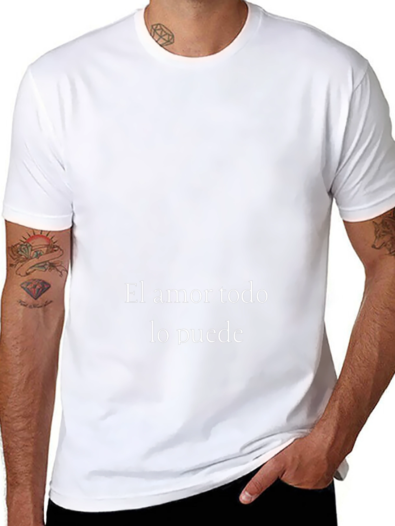 Love Conquers All Black Graphic Tee