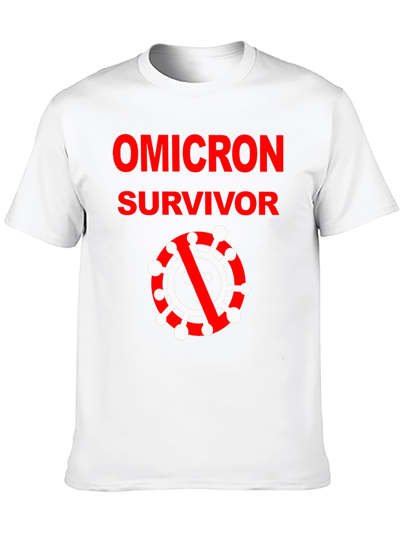 Omicron Survivor Black T-Shirt