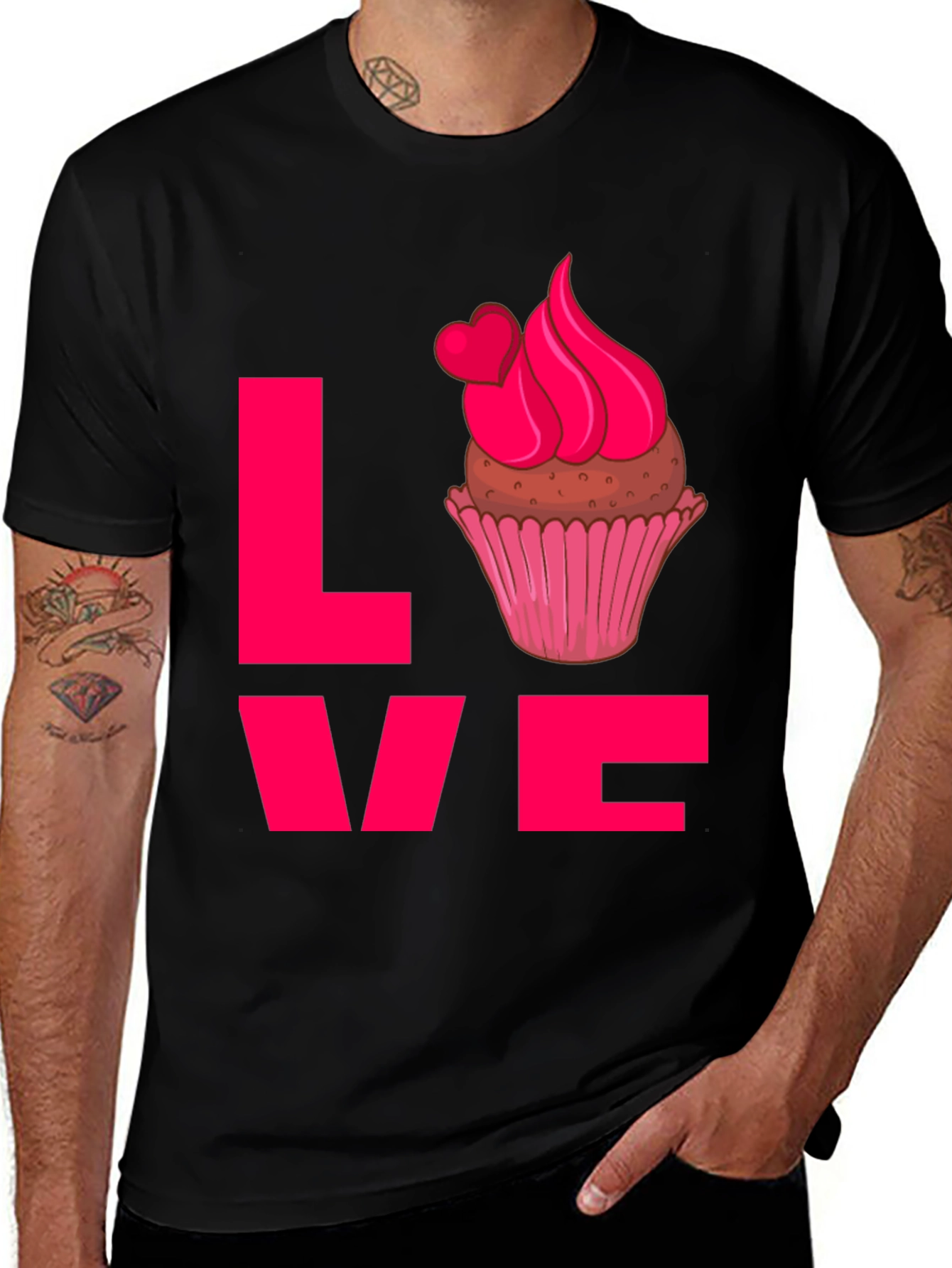 Love Cupcake T-Shirt Valentines Day