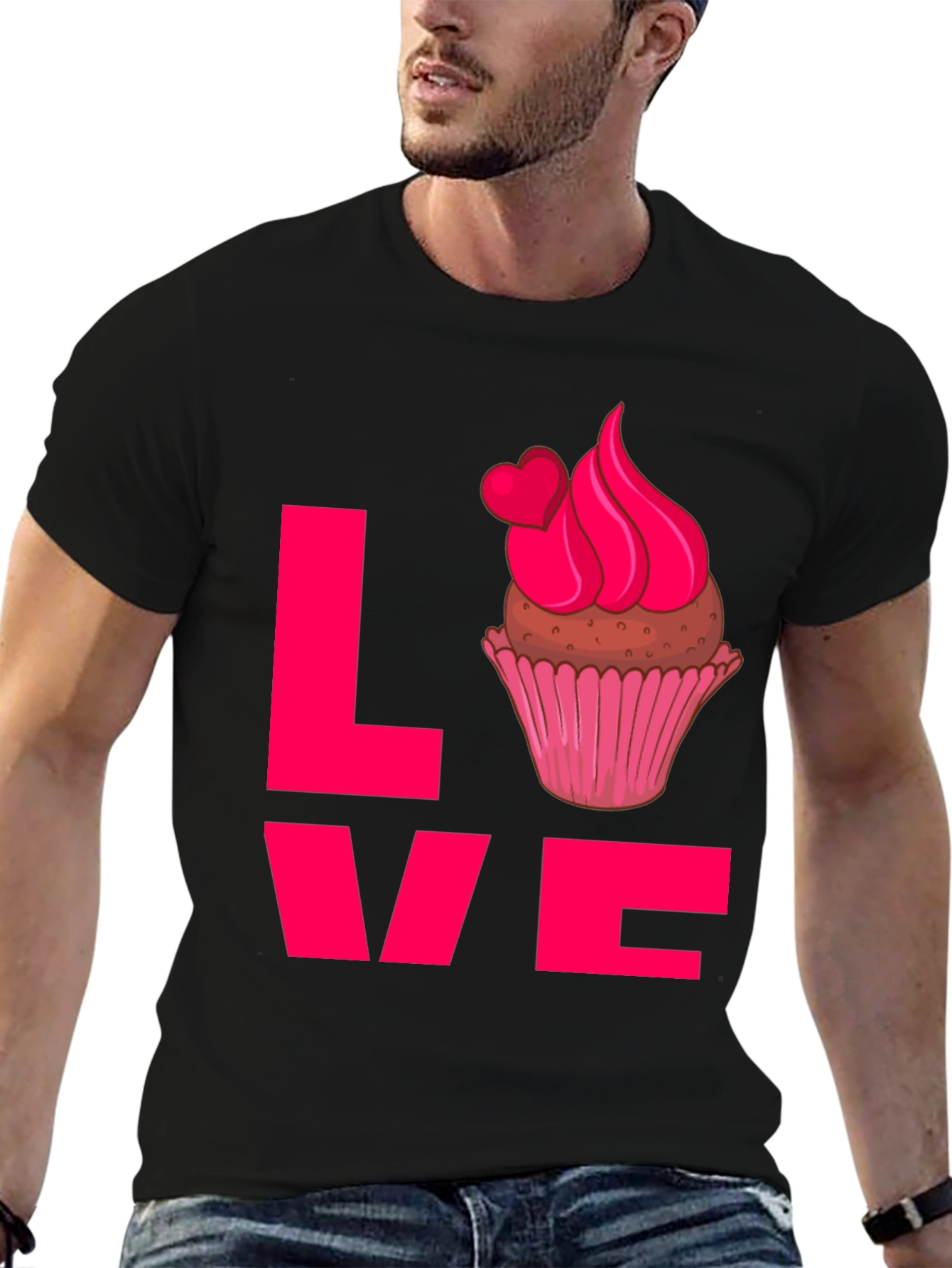 Love Cupcake T-Shirt Valentines Day
