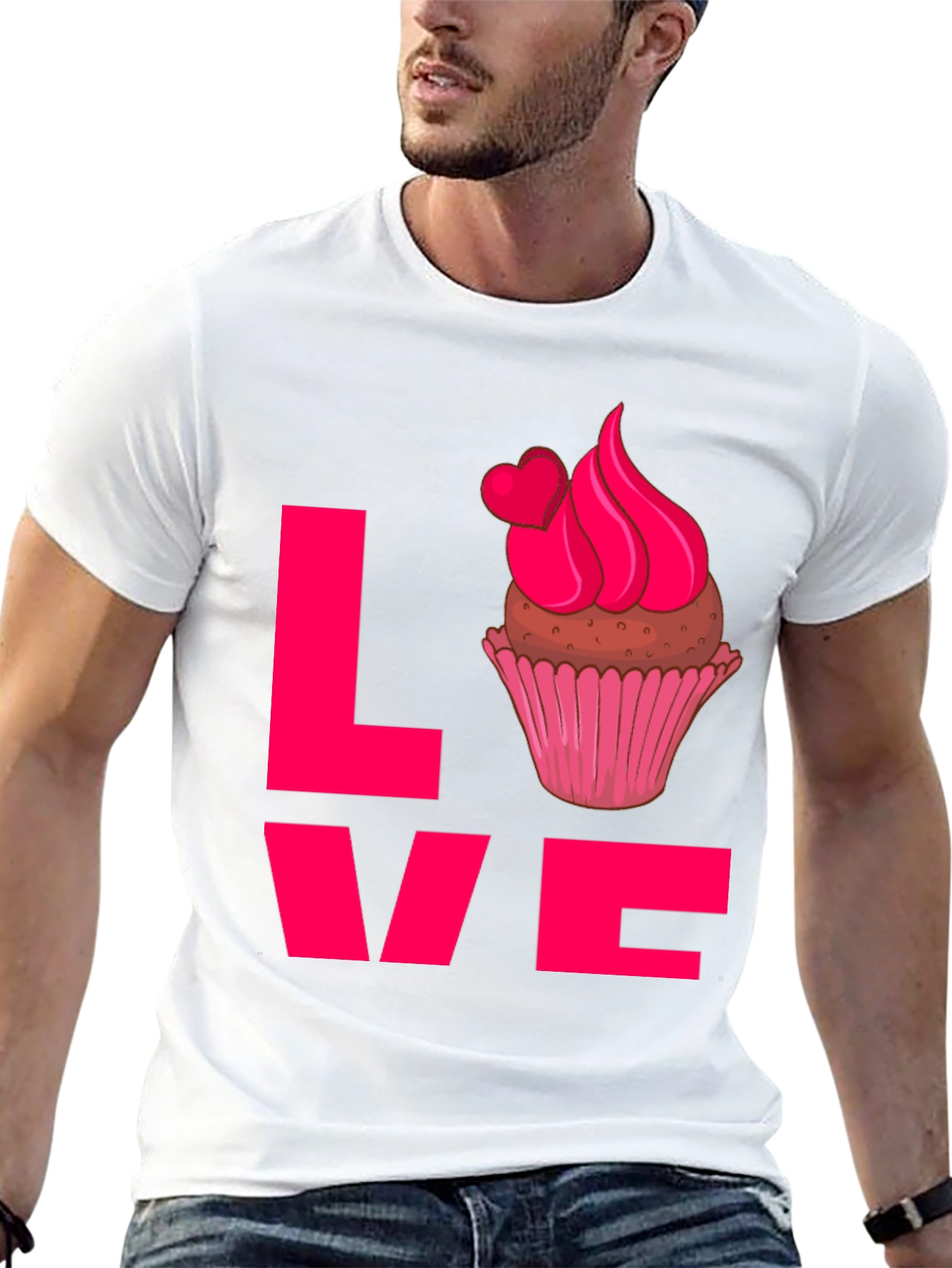 Love Cupcake T-Shirt Valentines Day