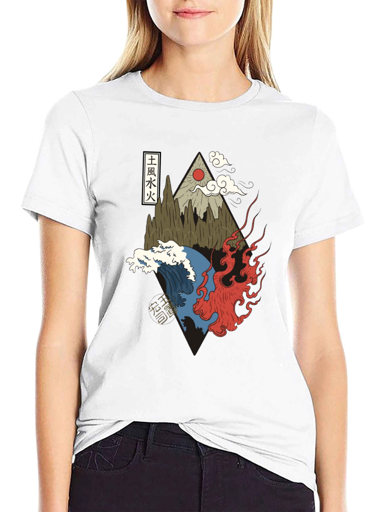 Elemental Design Graphic Tee - Avatar Inspired
