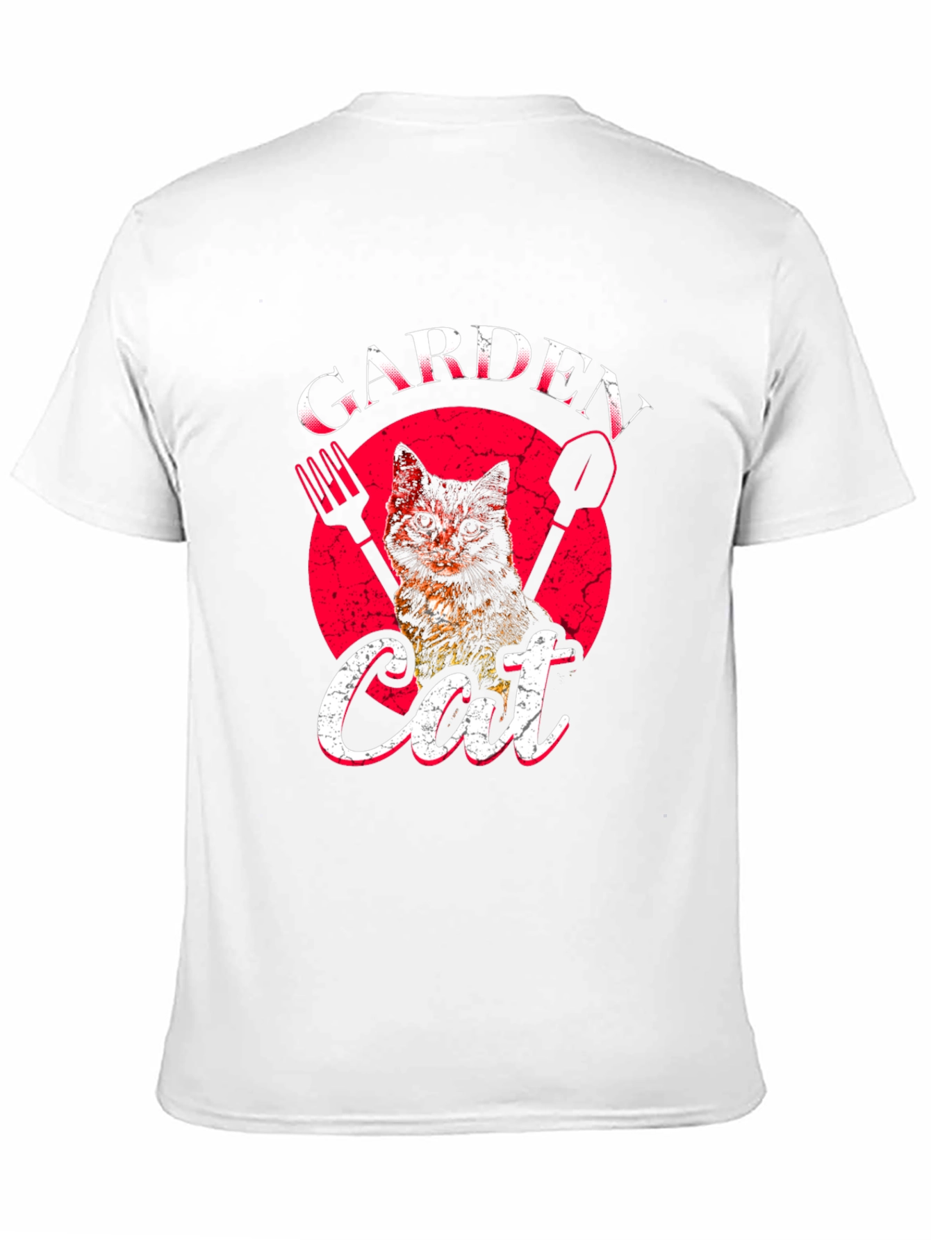 Garden Cat Graphic T-Shirt