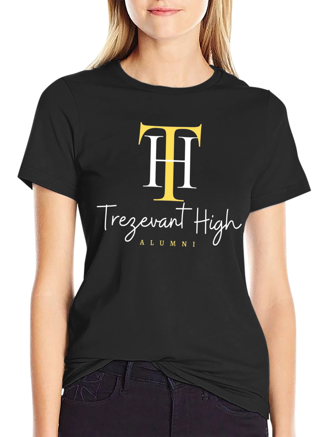 Trezevant High Alumni Black T-Shirt