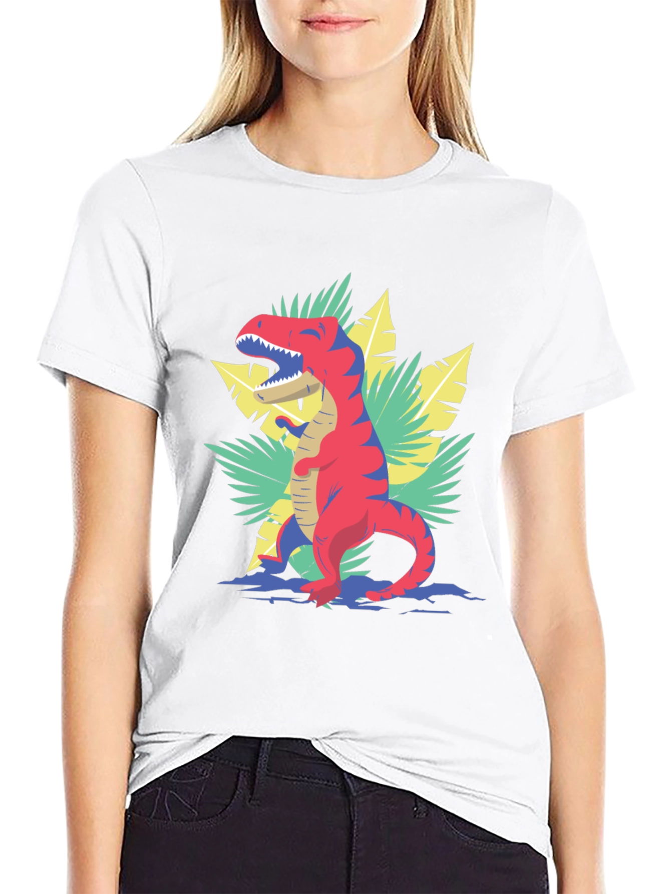 Dino Graphic Tee - Cool T-Rex T-Shirt