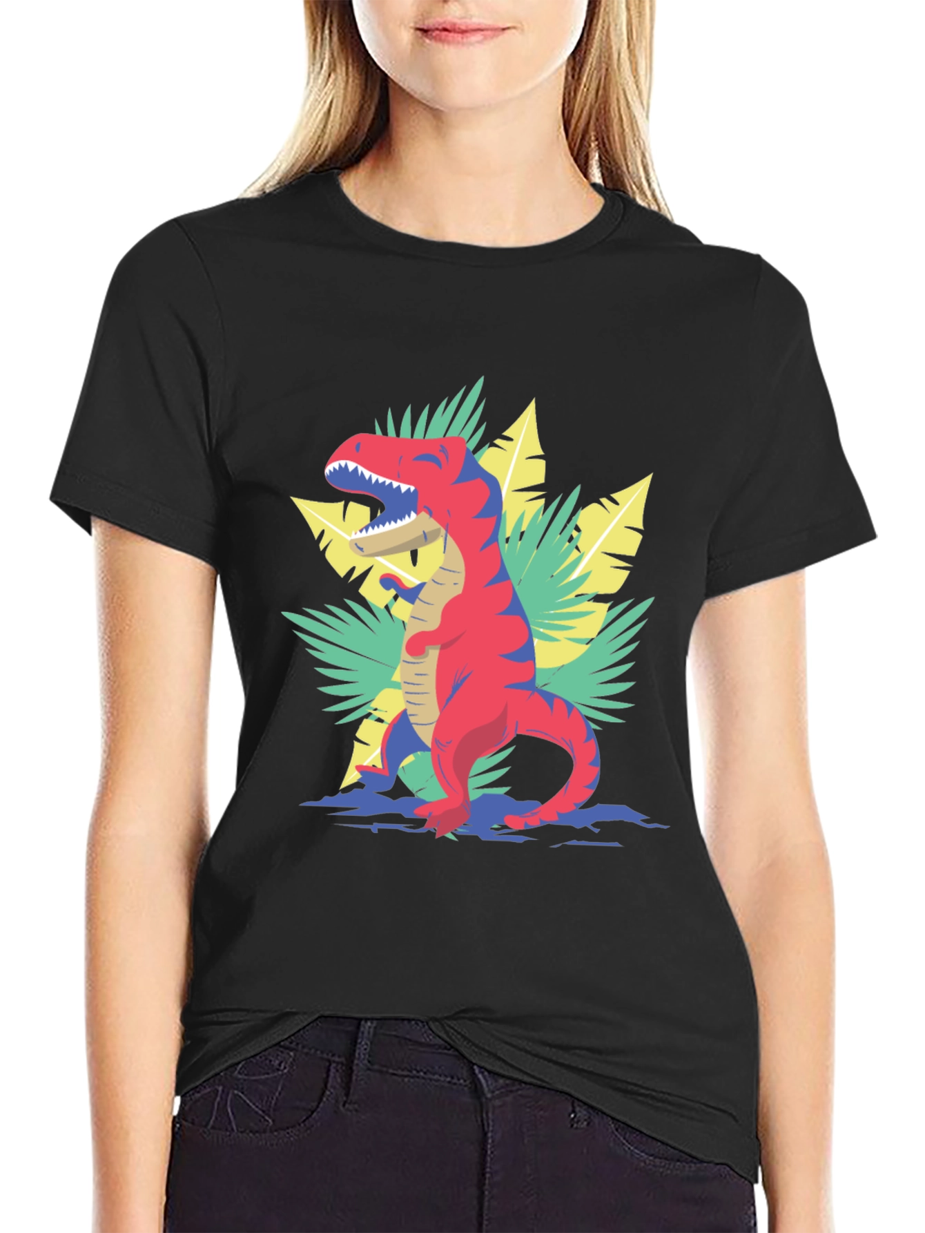 Dino Graphic Tee - Cool T-Rex T-Shirt