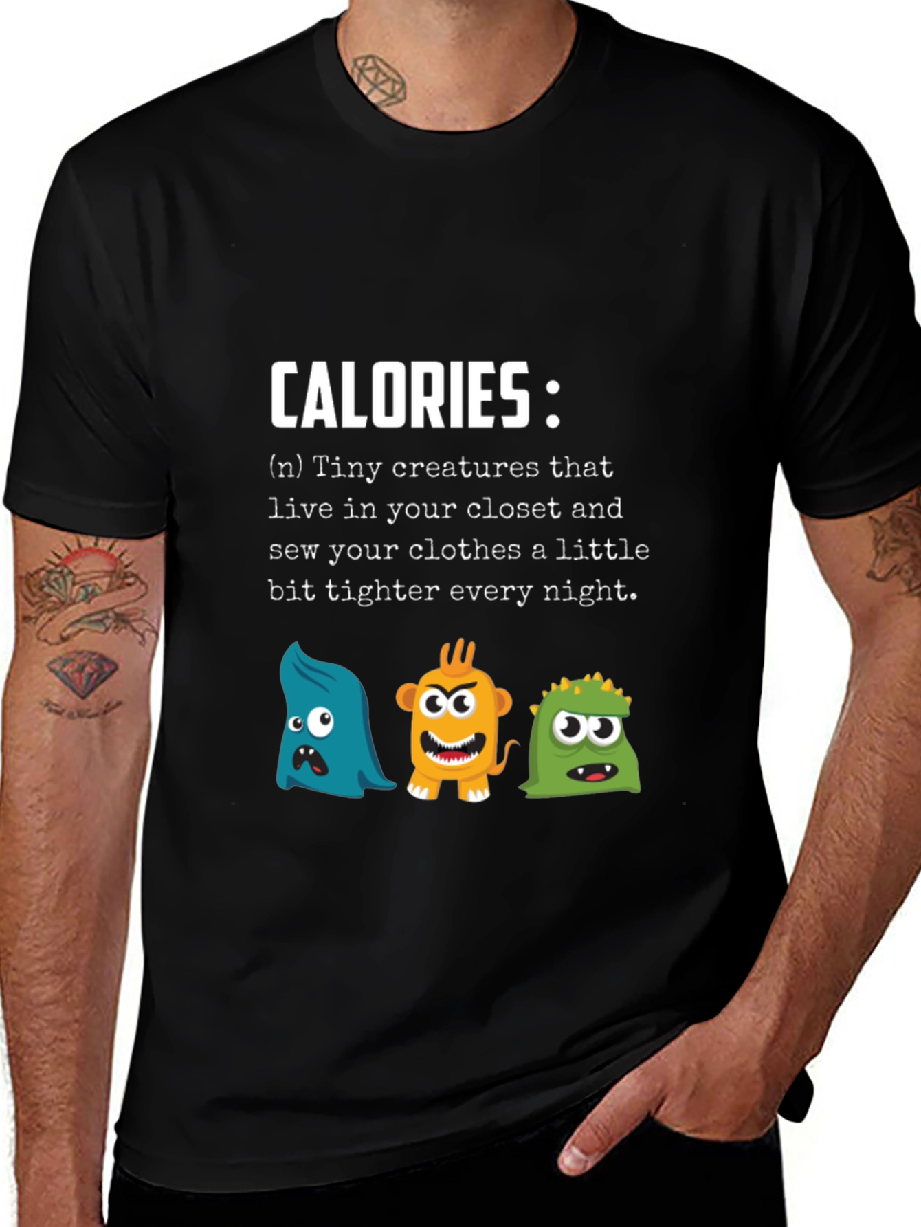 Calories Tiny Creatures Graphic Tee