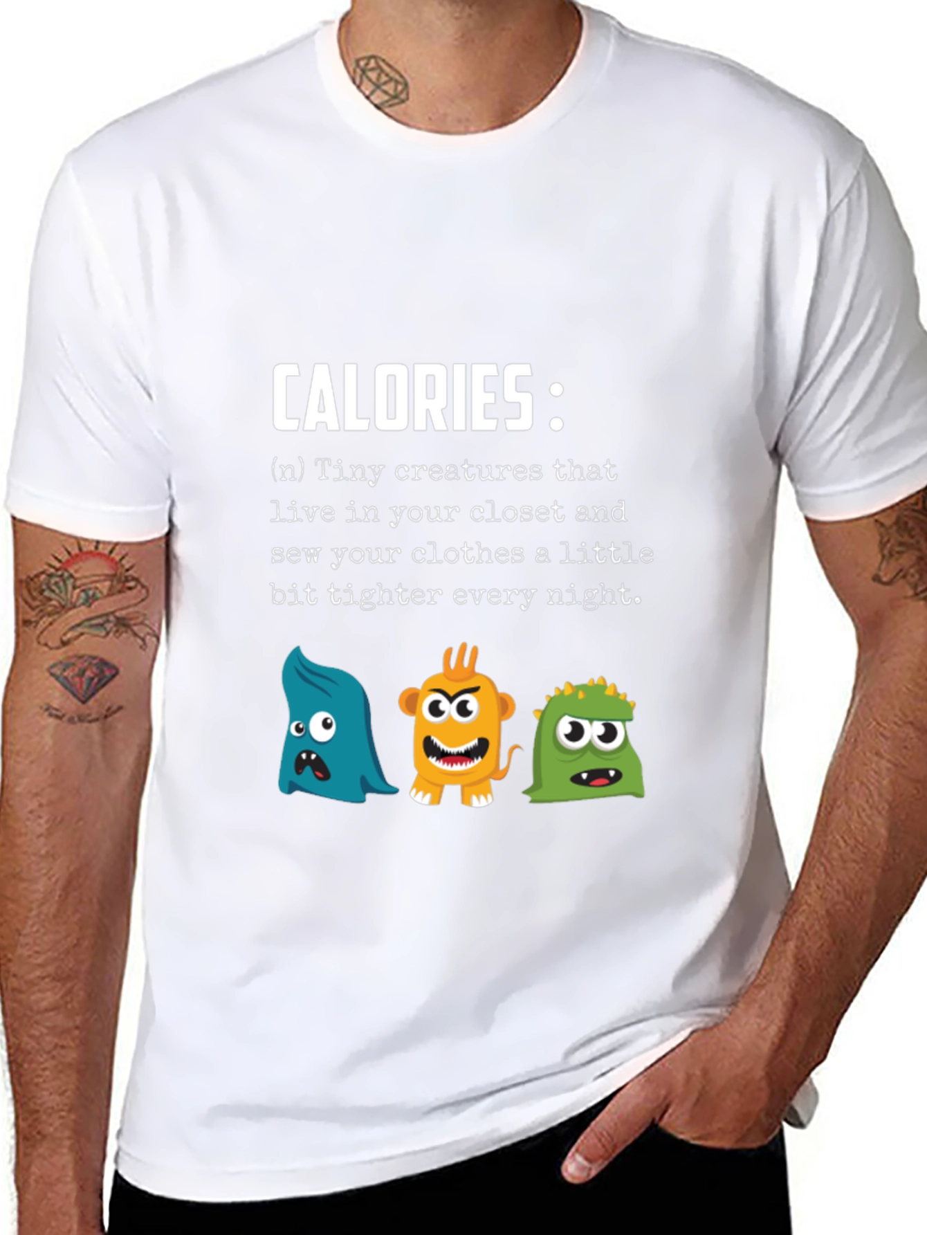 Calories Tiny Creatures Graphic Tee