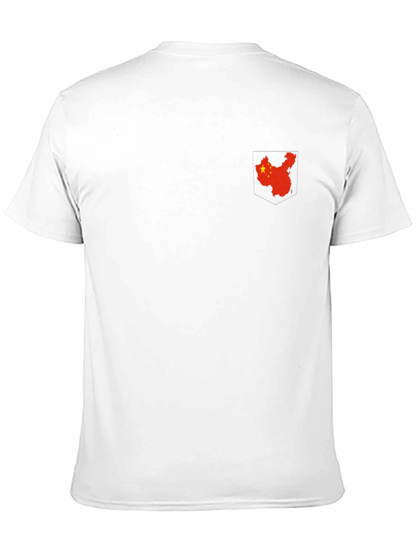 China Flag Graphic Black T-Shirt