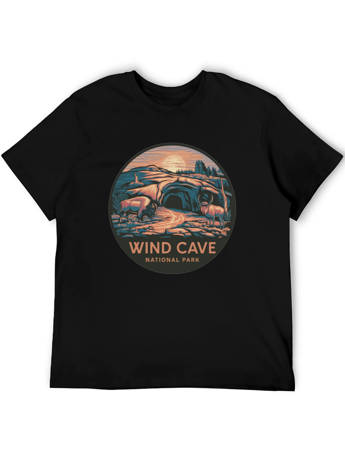 Wind Cave National Park Graphic Tee