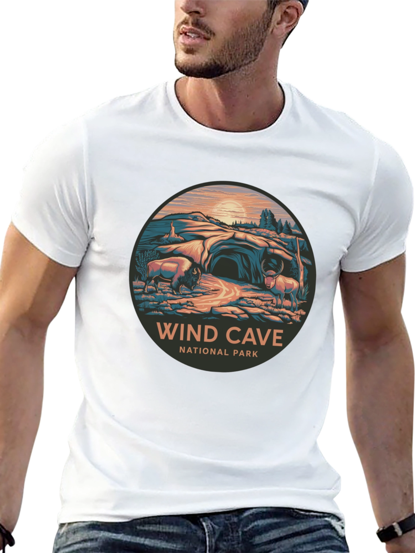 Wind Cave National Park Graphic Tee