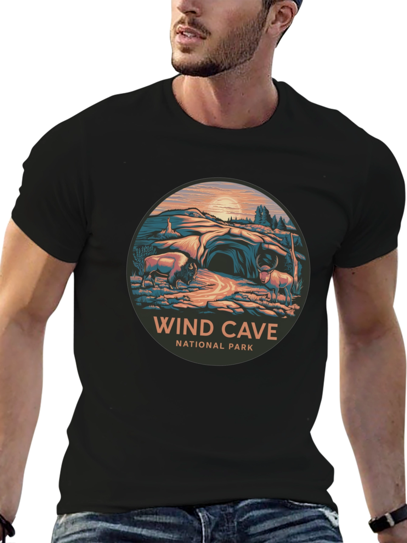 Wind Cave National Park Graphic Tee