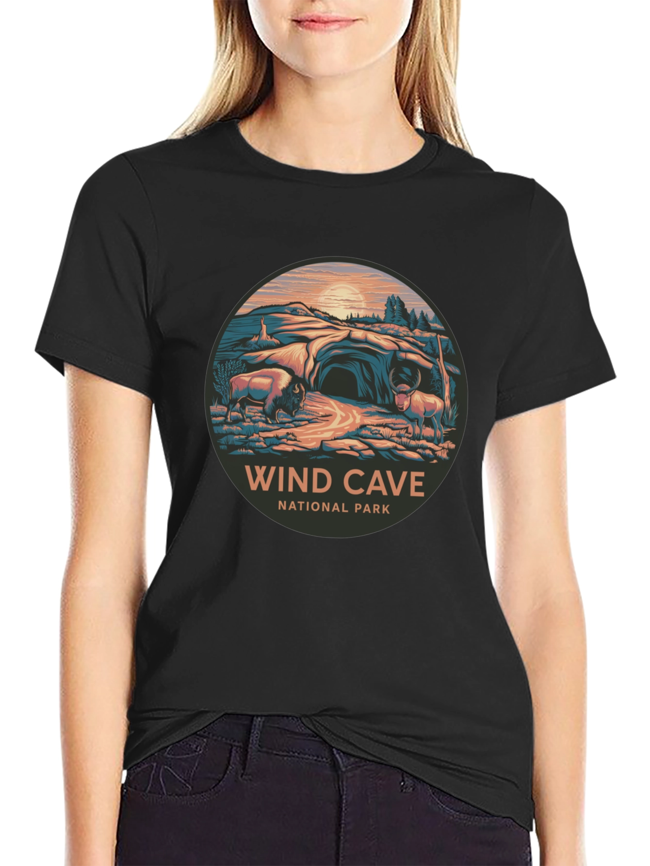 Wind Cave National Park Graphic Tee
