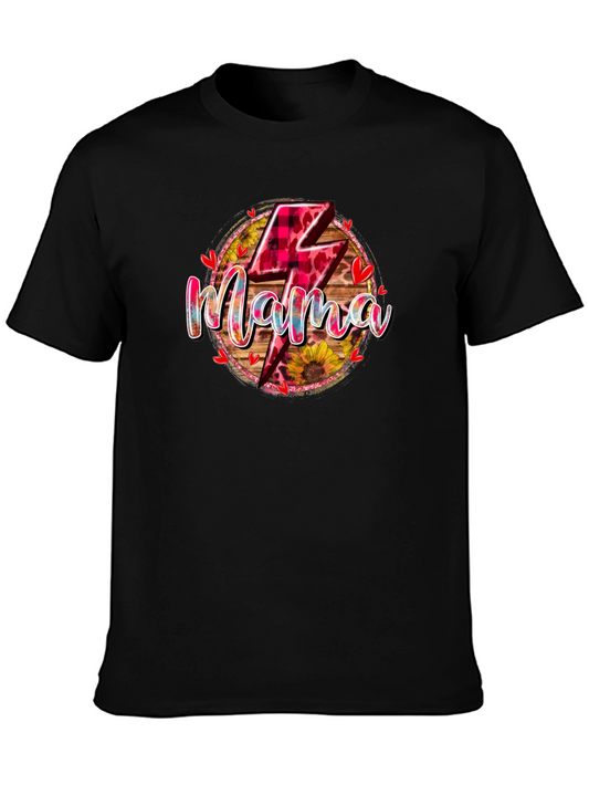 Mama Lightning Bolt Graphic Tee