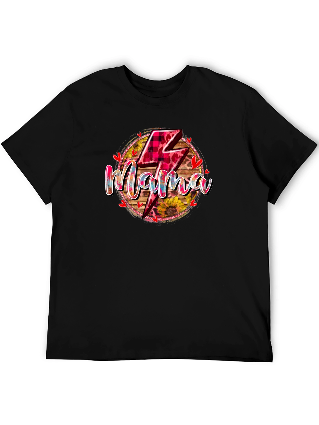 Mama Lightning Bolt Graphic Tee