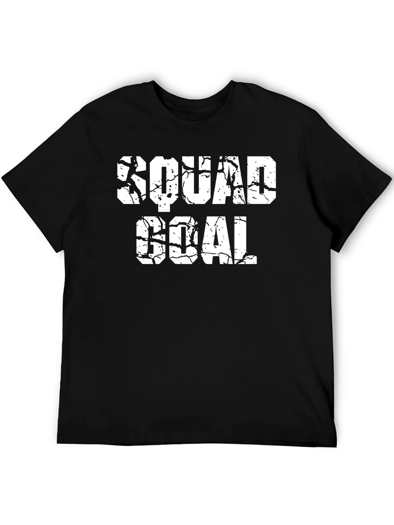 Squad Goal Graphic T-Shirt - Black