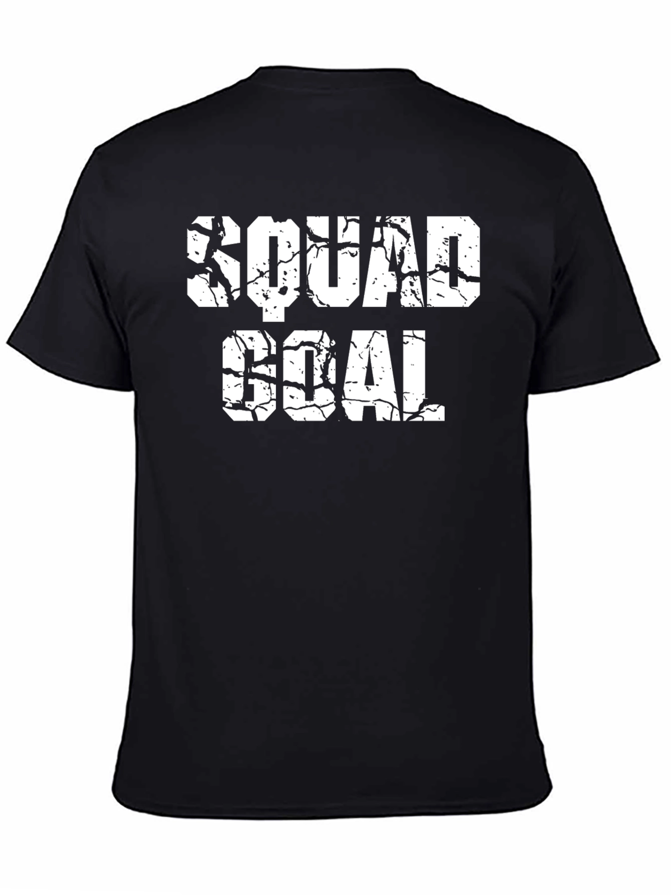 Squad Goal Graphic T-Shirt - Black