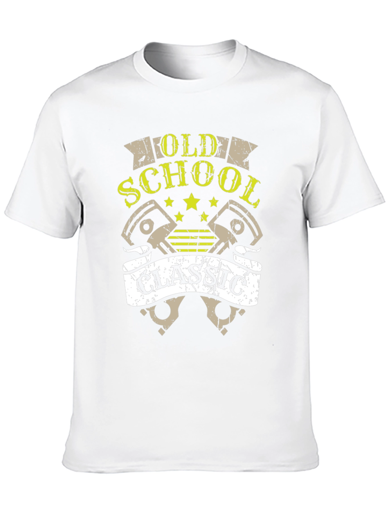 Old School Classic Graphic T-Shirt