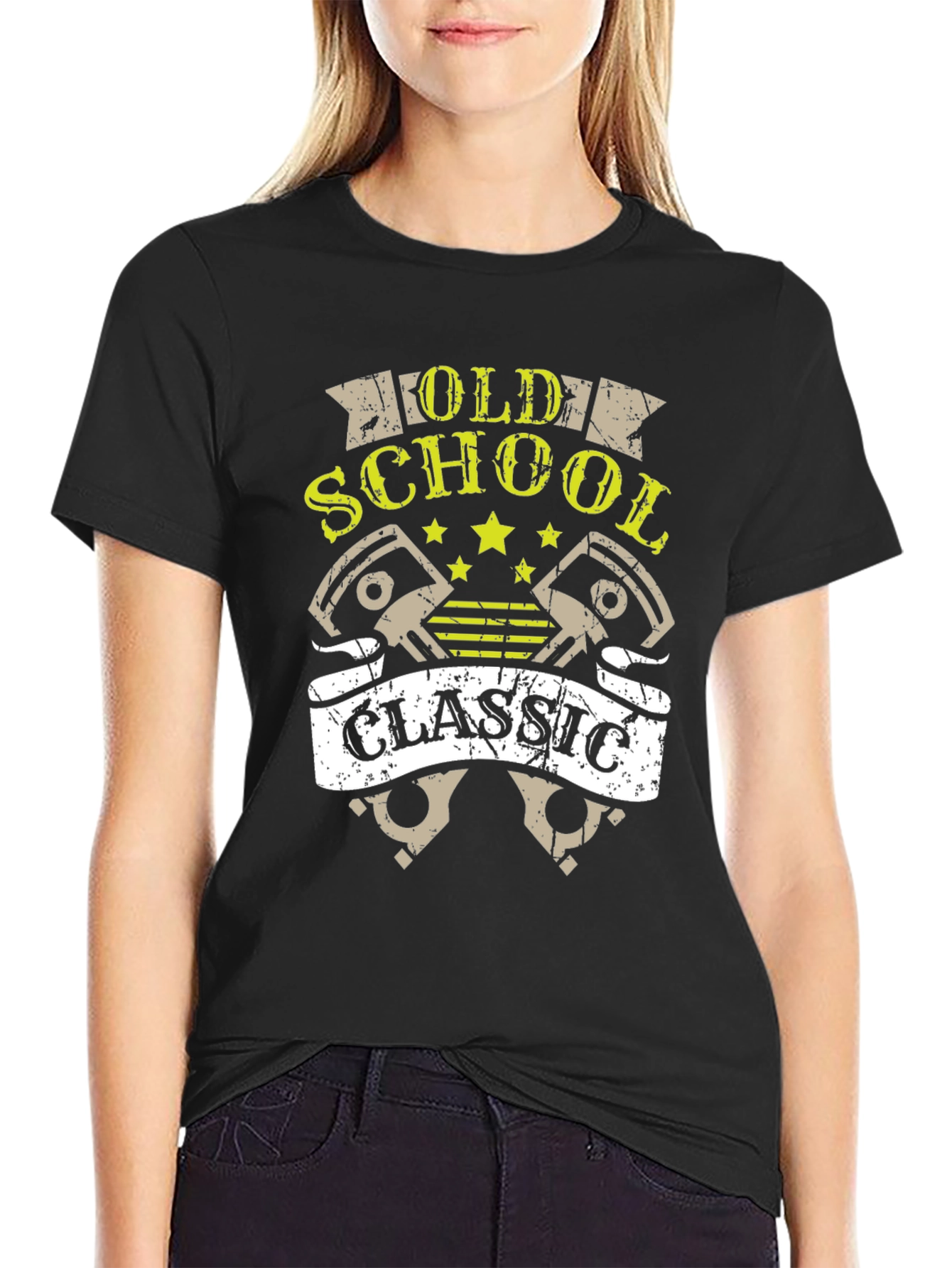 Old School Classic Graphic T-Shirt