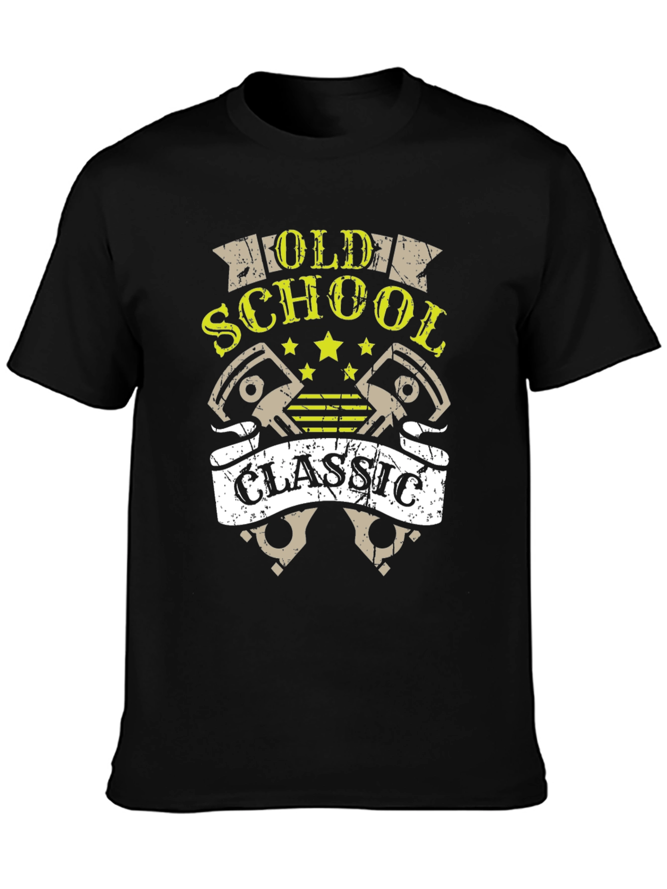 Old School Classic Graphic T-Shirt