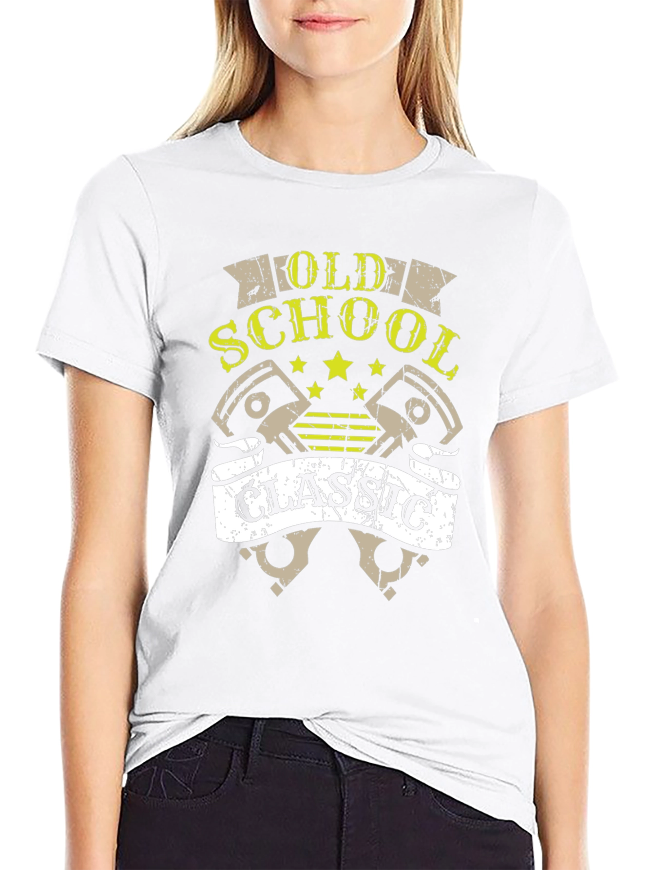 Old School Classic Graphic T-Shirt
