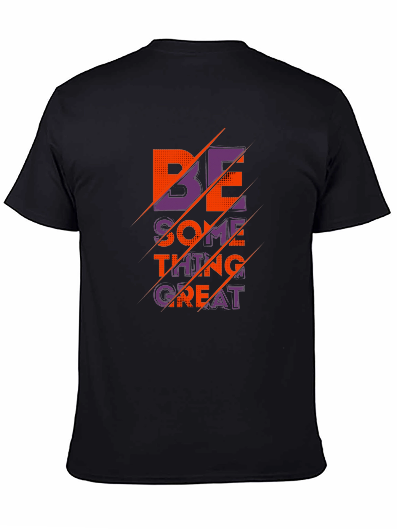 Be Something Great Graphic Tee - Stylish Black T-Shirt