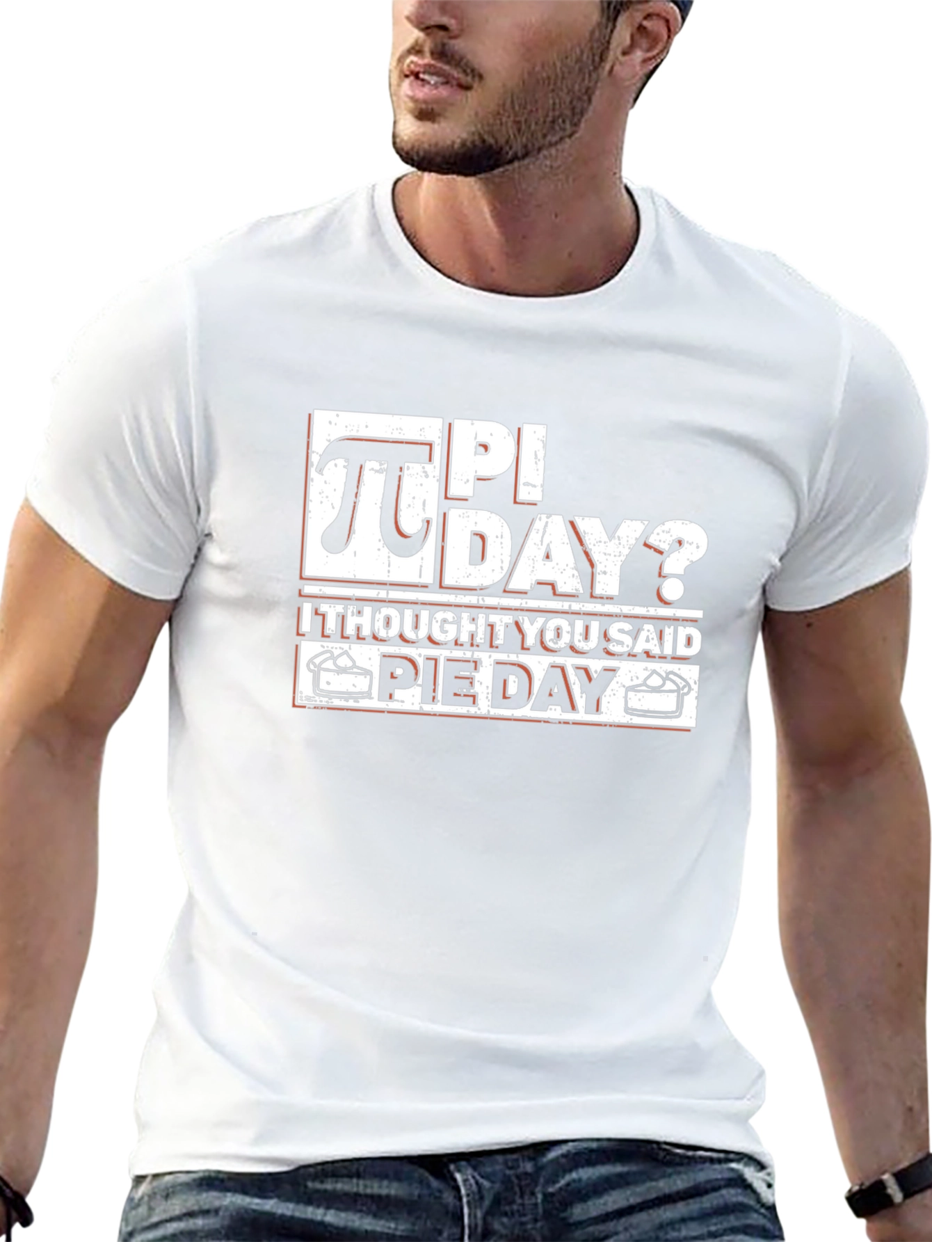 Pi Day? Pie Day T-Shirt - Math Pun Tee
