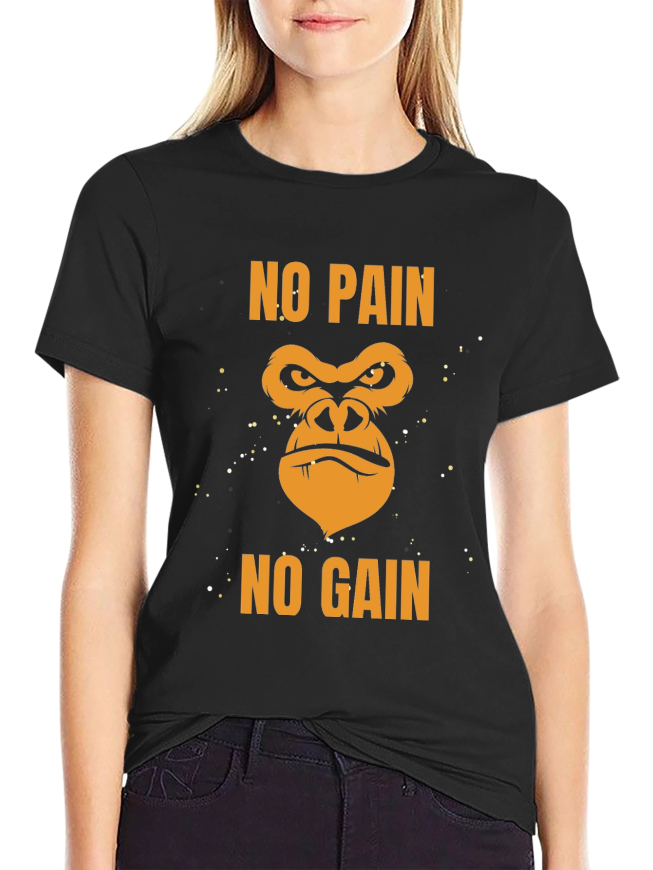 No Pain No Gain Gorilla Gym T-Shirt