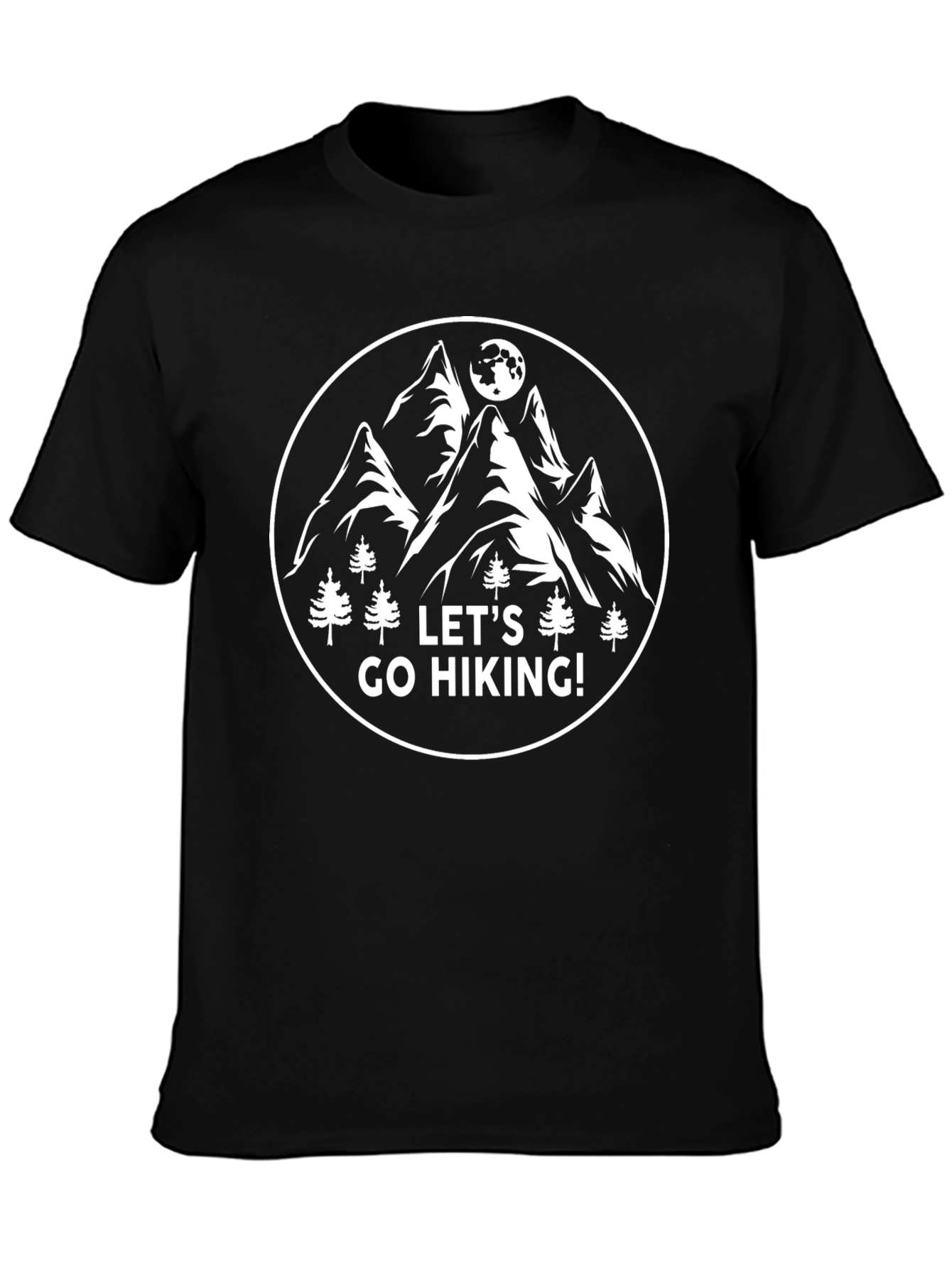 Lets Go Hiking! Mountain T-Shirt
