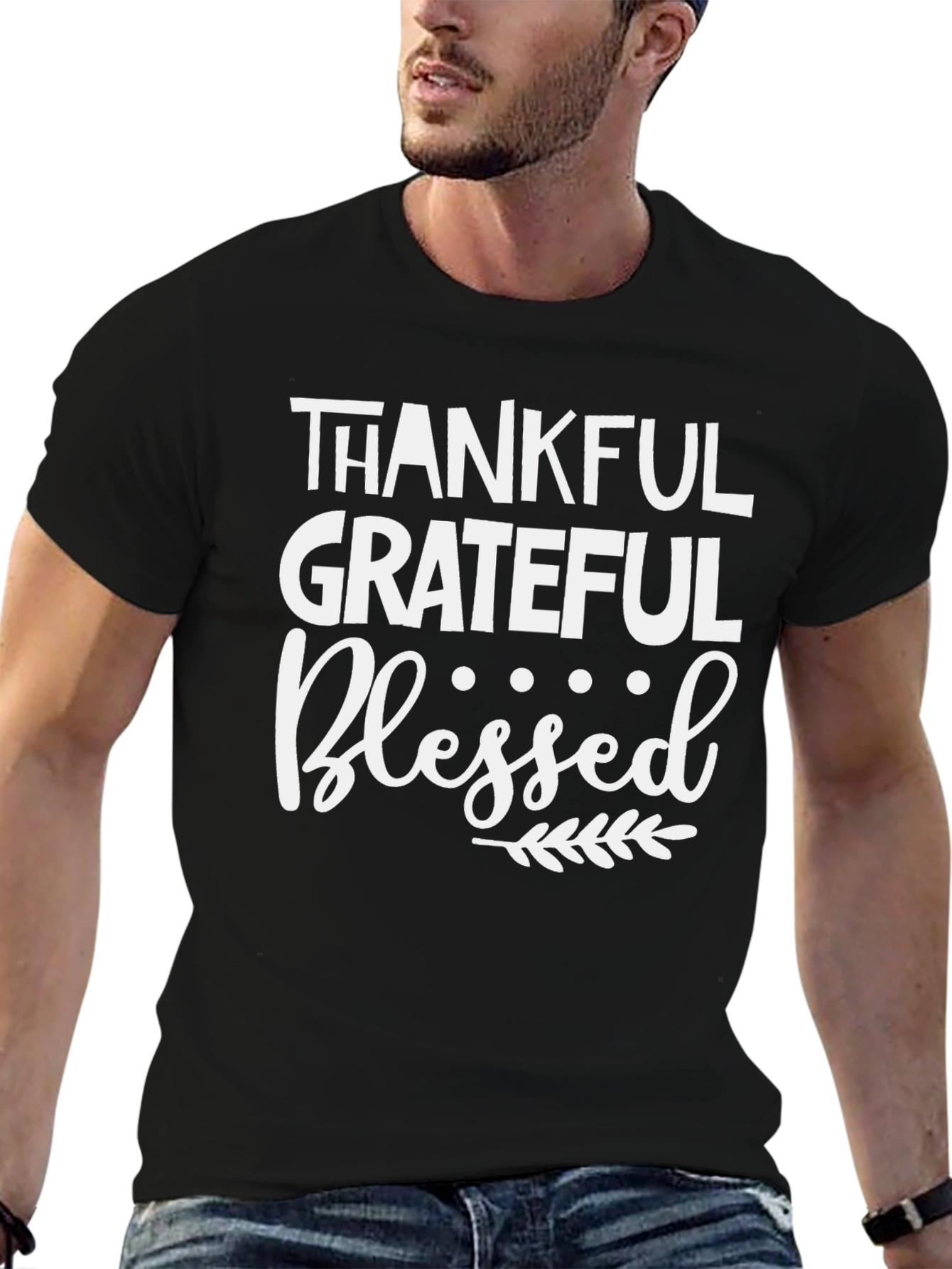 Thankful Grateful Blessed T-Shirt