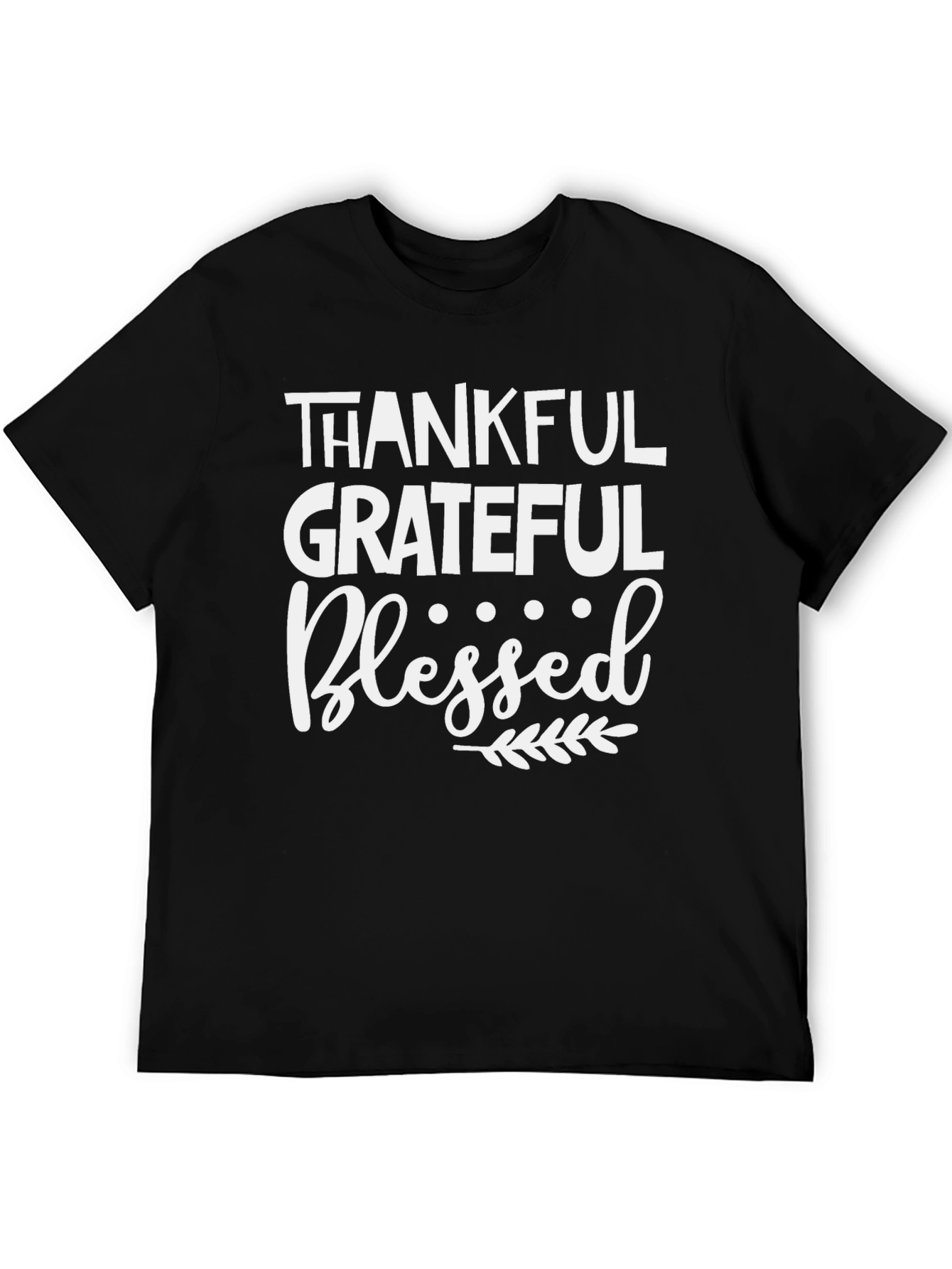 Thankful Grateful Blessed T-Shirt