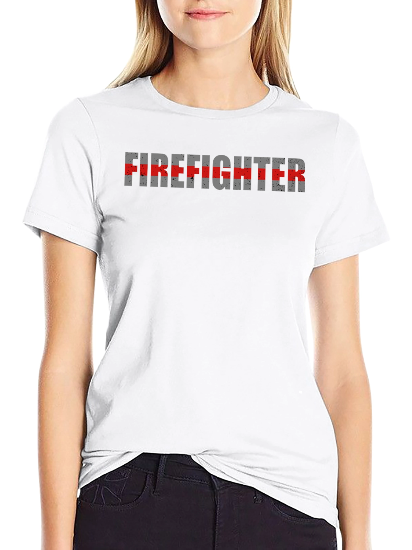 Firefighter T-Shirt - Thin Red Line Honor