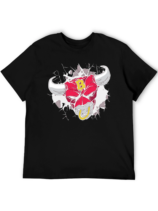 Bitcoin Bull T-Shirt - Crypto Investor Apparel