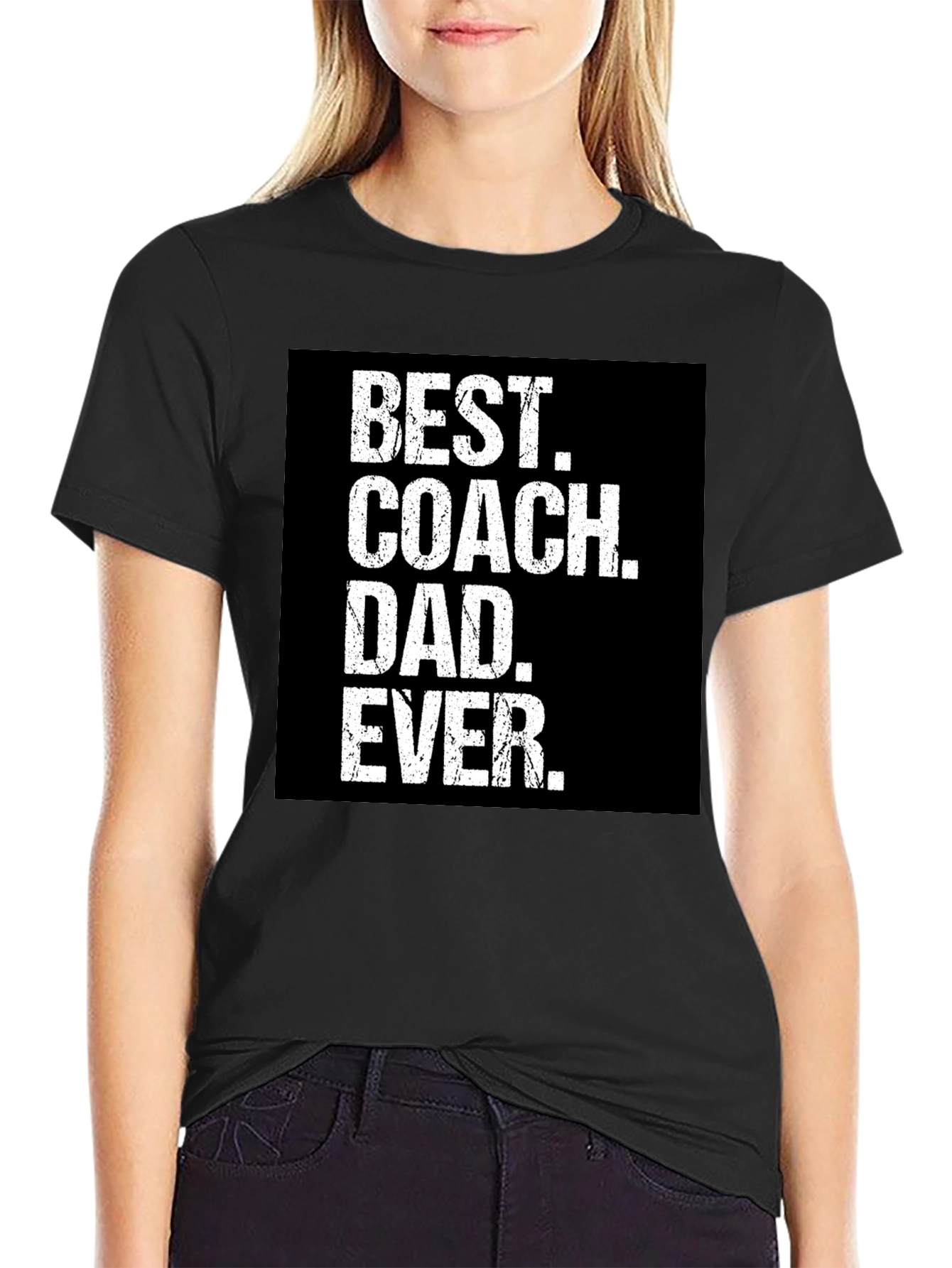 Best Coach Dad Ever T-Shirt