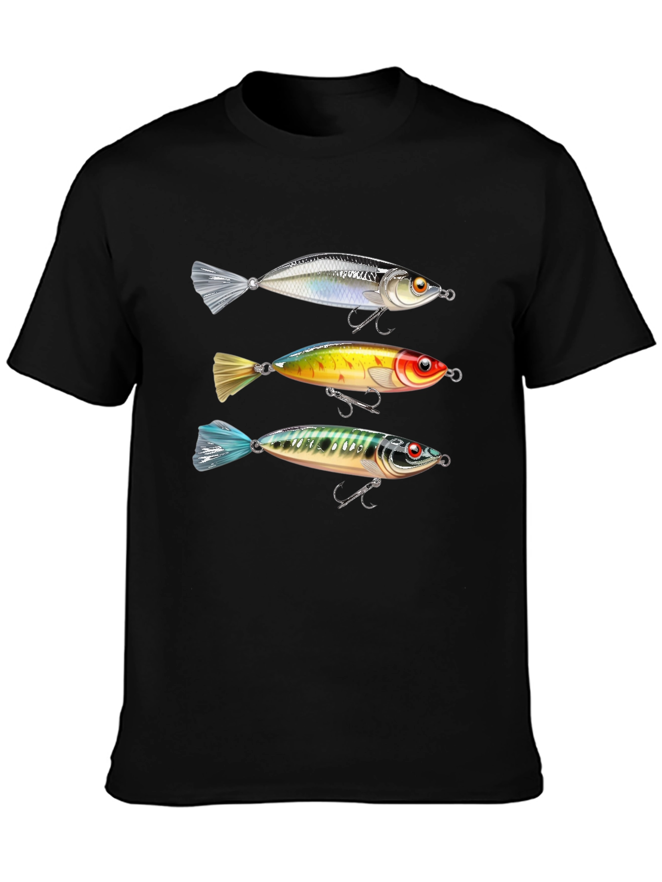 Fishing Lures T-Shirt - Angler Graphic Tee