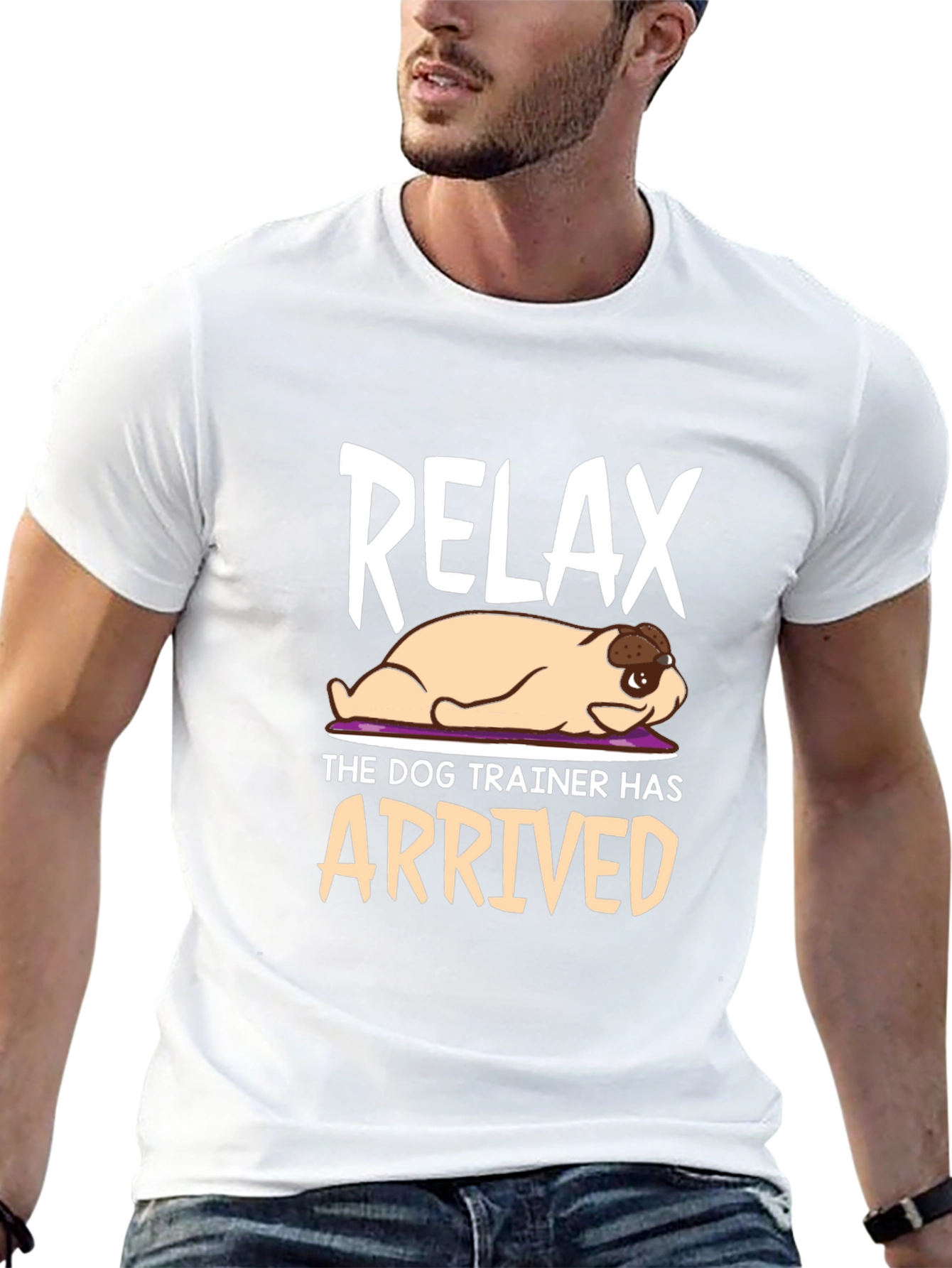 Relax Dog Trainer T-Shirt - Funny Pet Training Tee