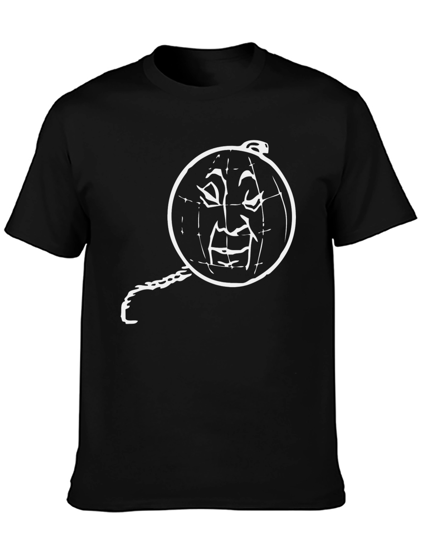 Monocle Man Graphic Black Tee