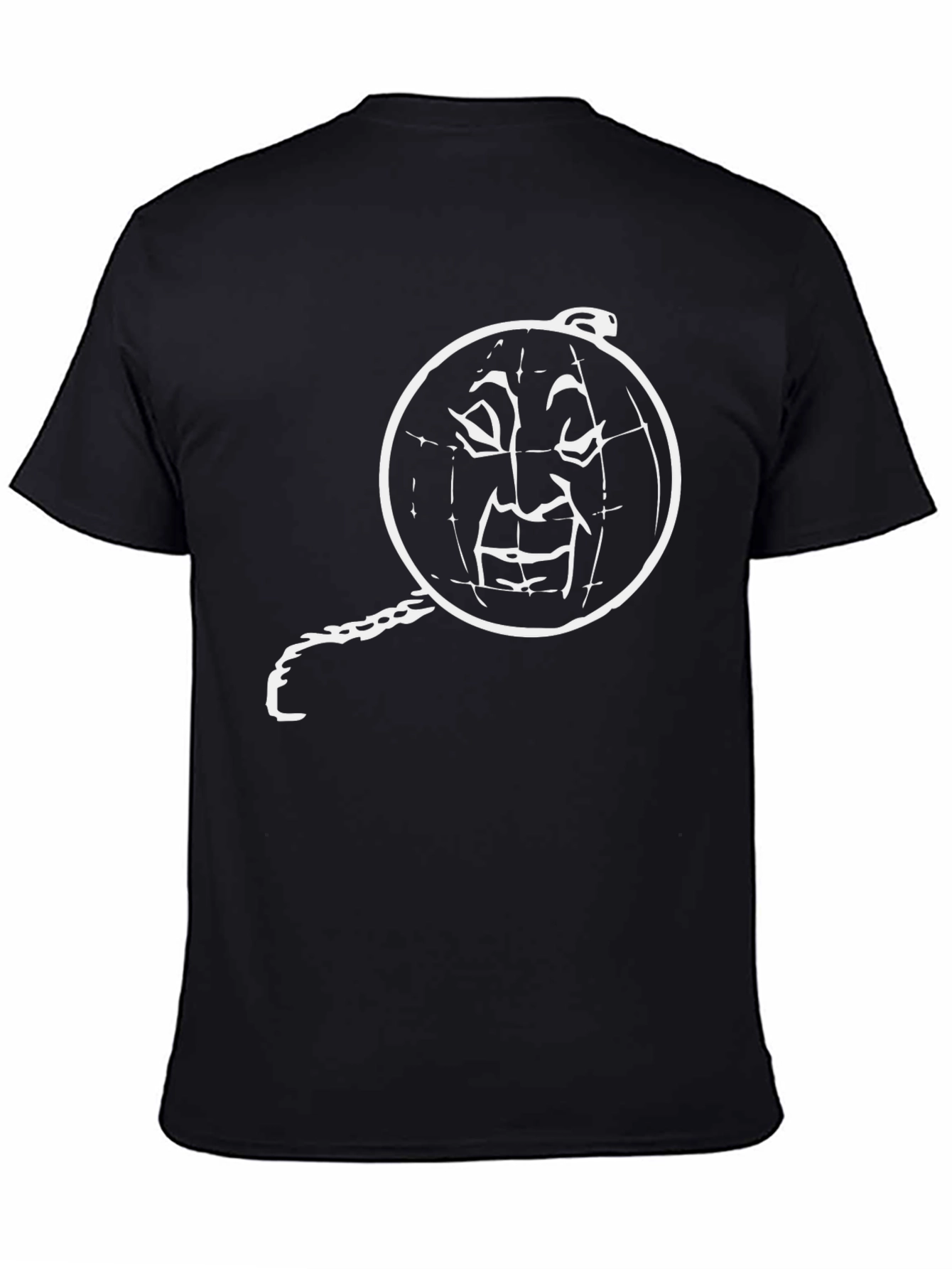 Monocle Man Graphic Black Tee