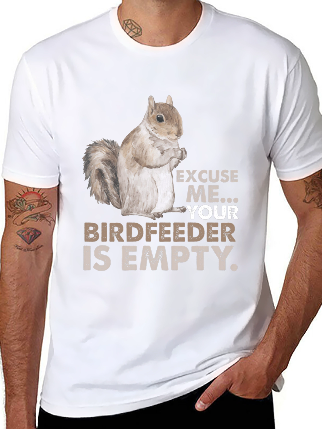 Excuse Me Squirrel T-Shirt
