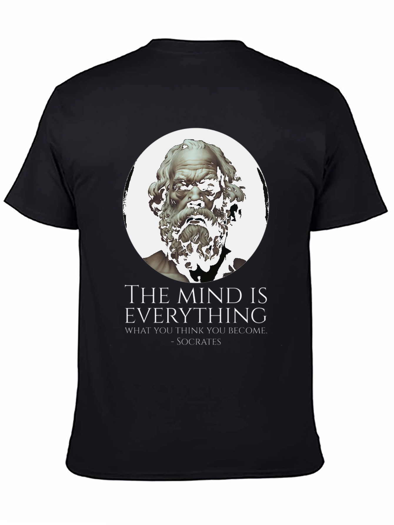 Socrates Quote T-Shirt - The Mind Is Everything