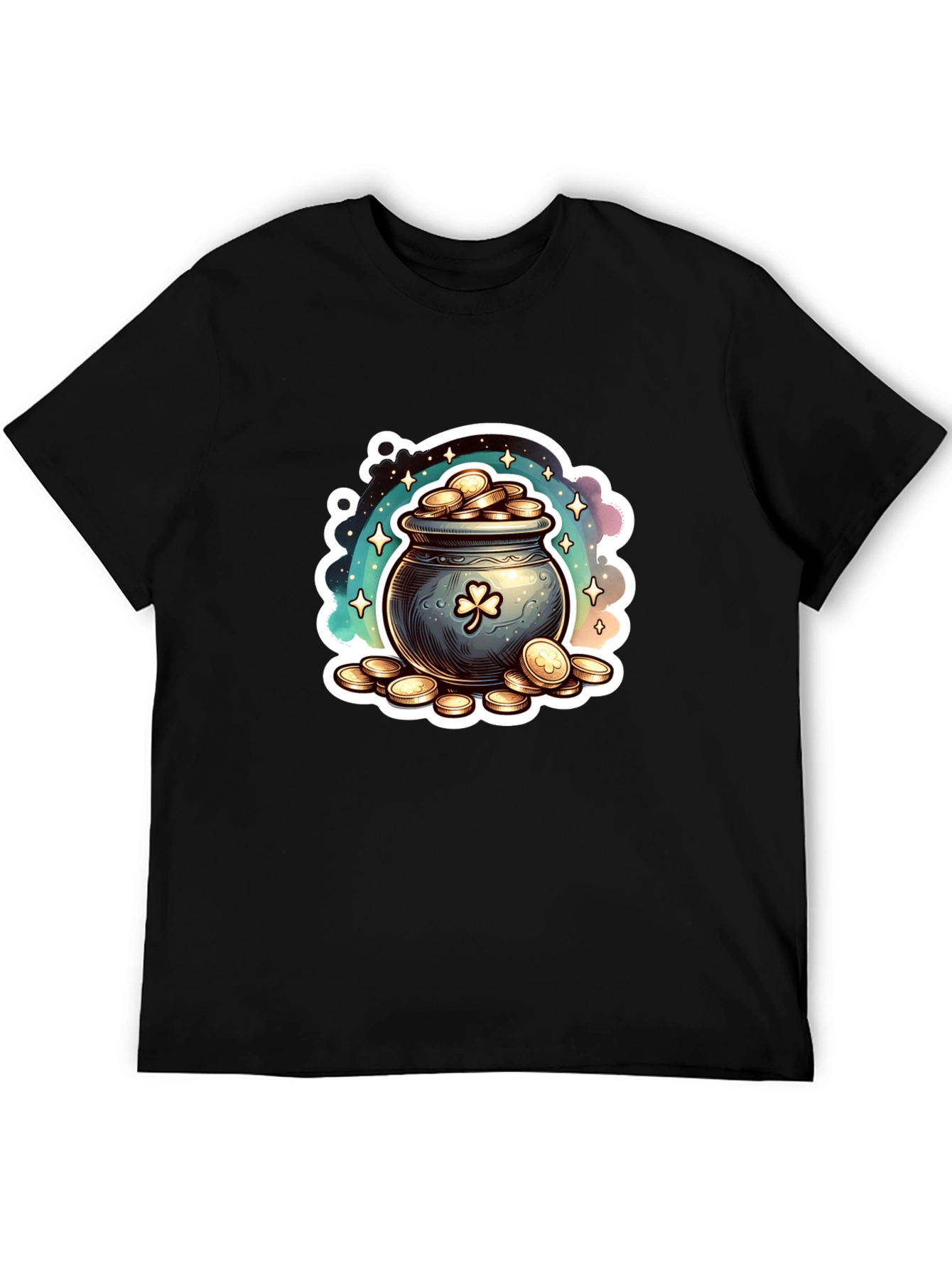 Lucky Pot of Gold St. Patricks Day T-Shirt