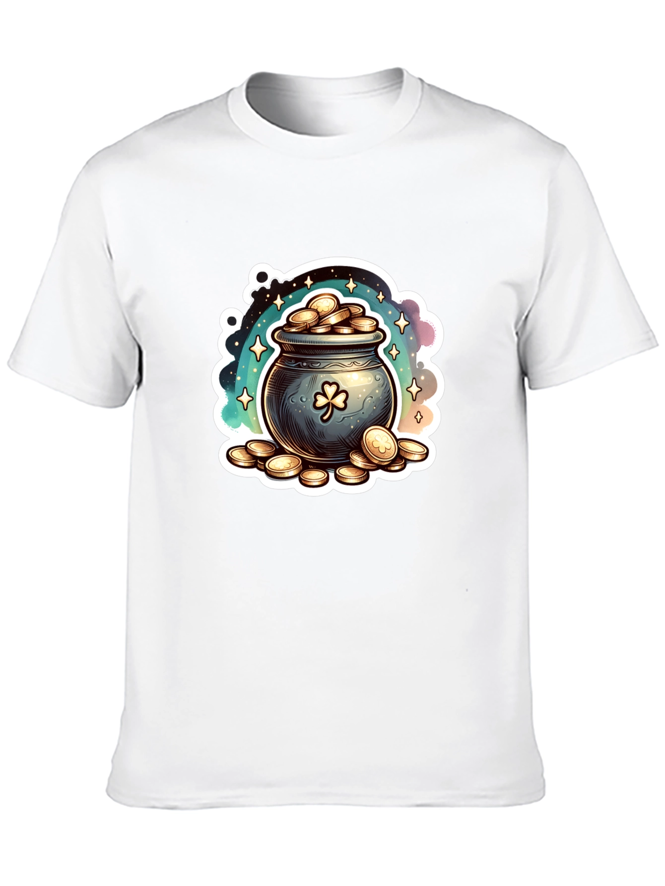 Lucky Pot of Gold St. Patricks Day T-Shirt
