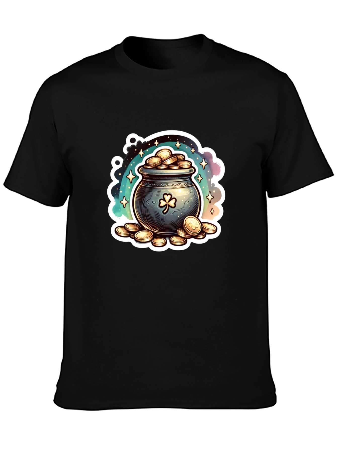 Lucky Pot of Gold St. Patricks Day T-Shirt