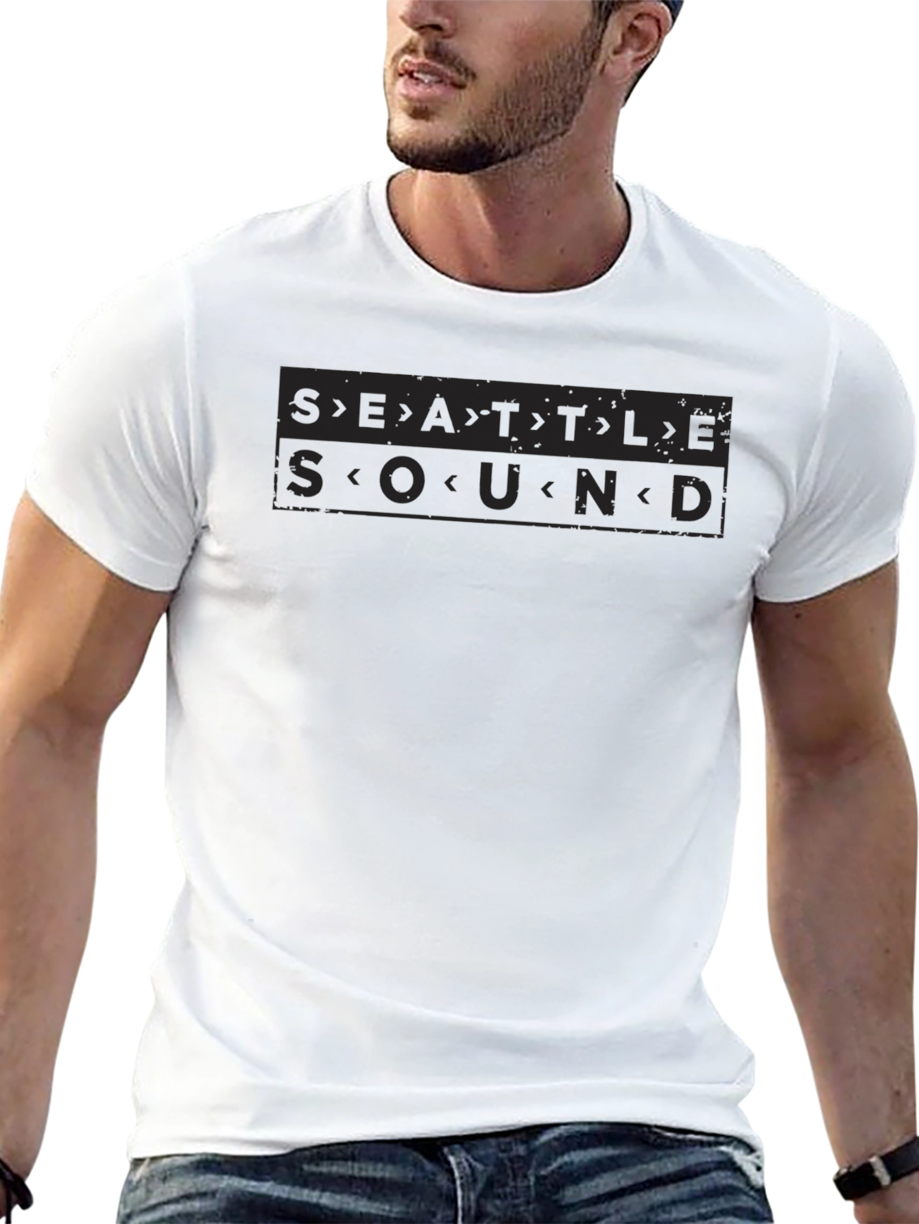 Seattle Sound Black T-Shirt