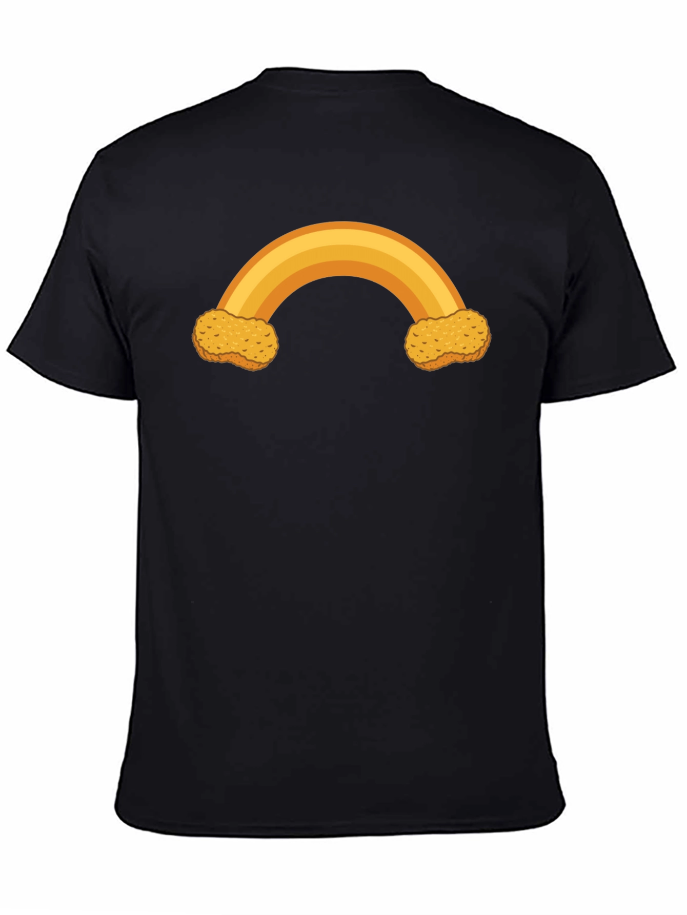Nugget Rainbow Graphic T-Shirt - Black