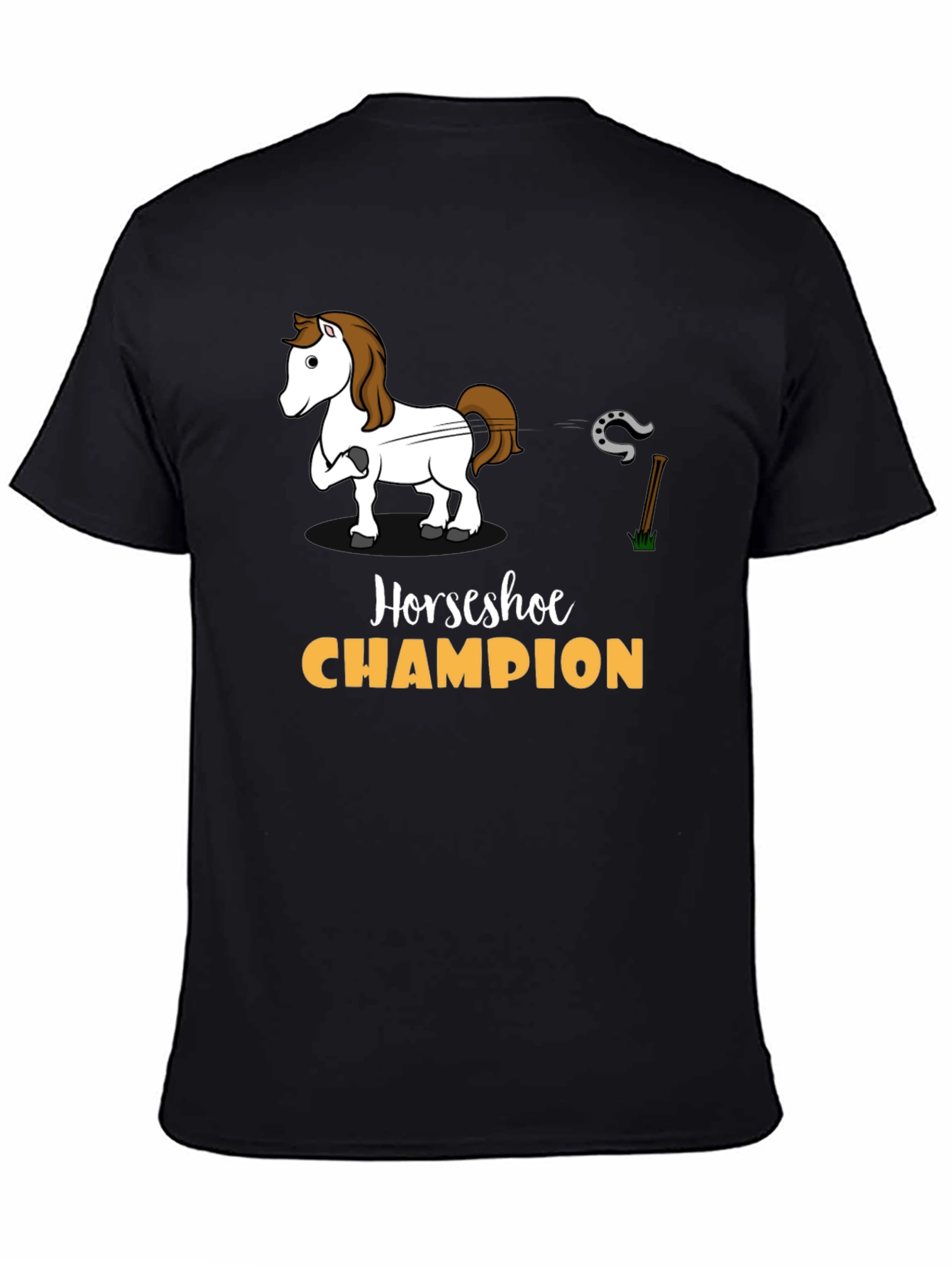 Horseshoe Champion Graphic T-Shirt